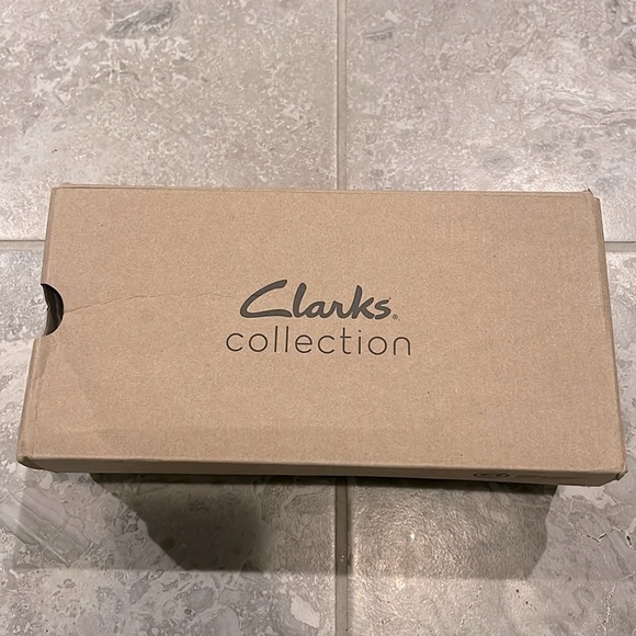 Clarks Fenner Nerice Honey Leather Sandals, Mon Chéri Size 9M New in Box - Picture 12 of 13